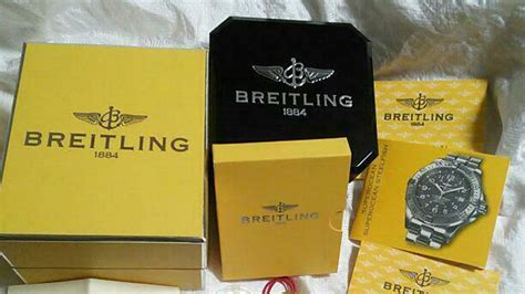 breitling without papers|breitling watch box paper.